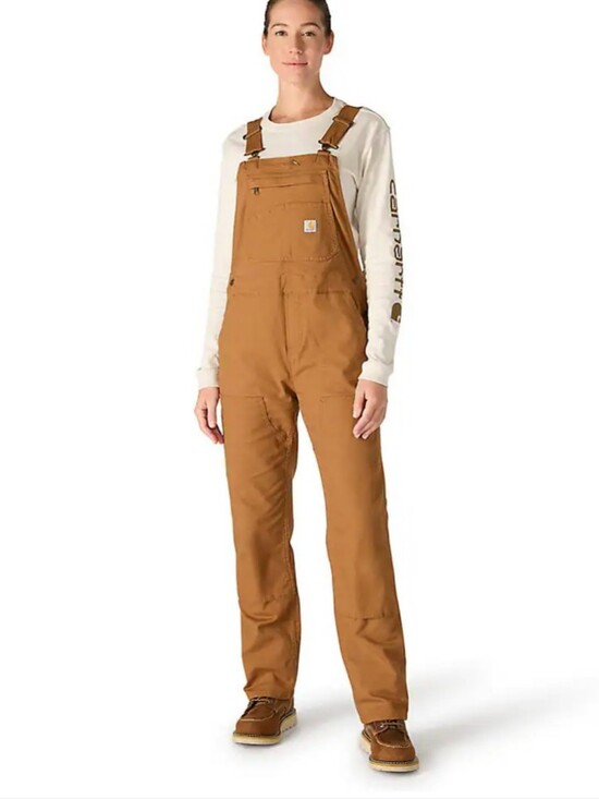 Carhartt Pants - Carhartt Women's Canvas  Bib Overalls
